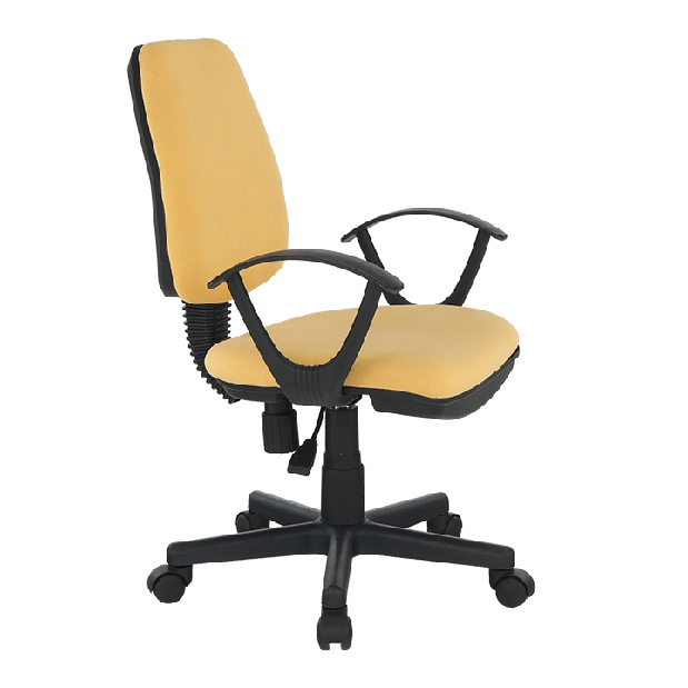 Kancelárska stolička Colby (žltá) *výpredaj