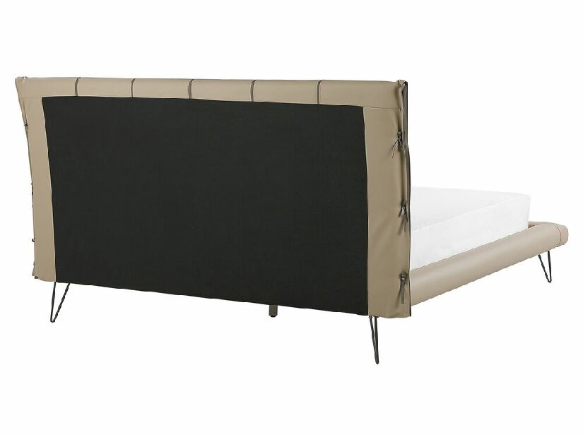 Manželská posteľ 160 cm BETTEA (s roštom) (béžová)