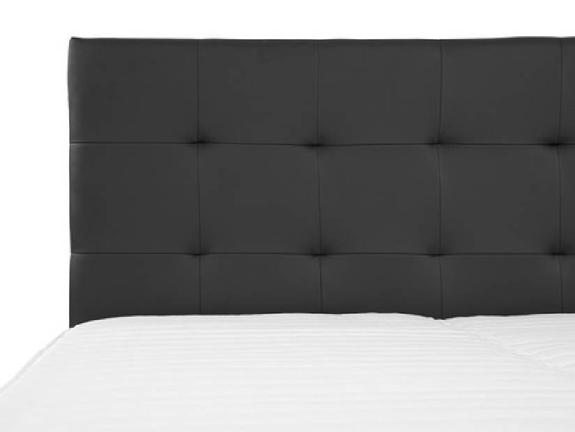 Kontinentálna posteľ 140 cm Cinara (ekokoža soft 017 (biela)