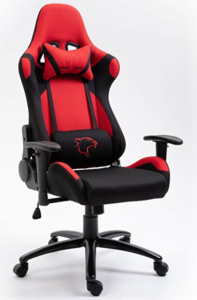 Kancelárska/herná stolička Fainan (červená)