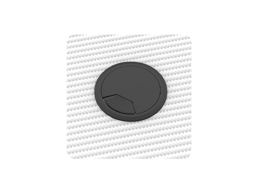 PC stolík Hyperion 1.7 (biela + viacfarebná) (s LED osvetlením)