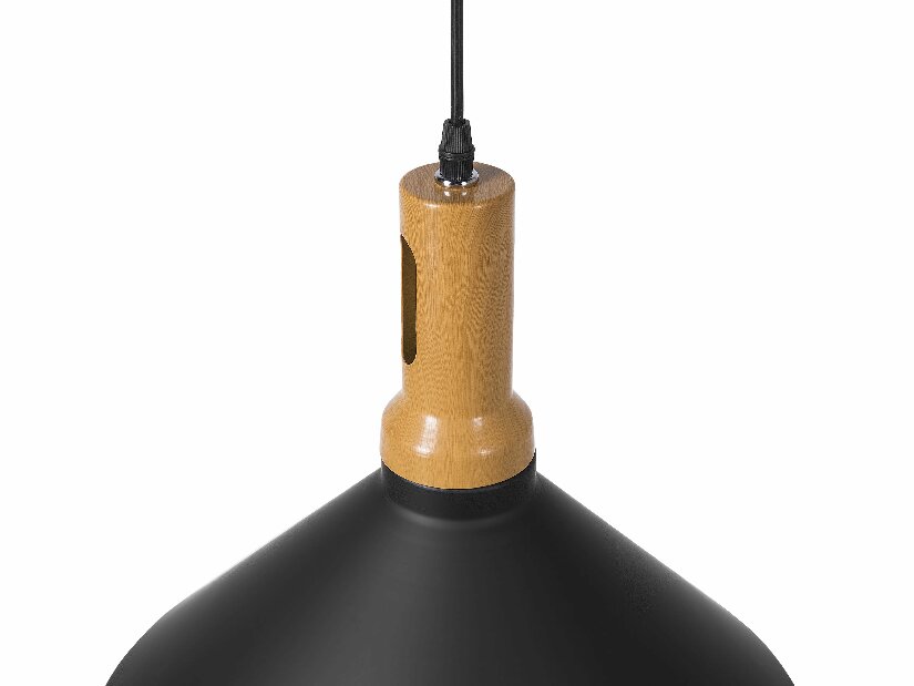 Závesná lampa Lidar (čierno-zlatá)