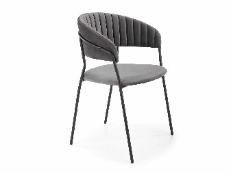 Jedálenská stolička Kepi (sivá)