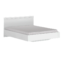 Manželská posteľ 160 cm Lafer (biela)