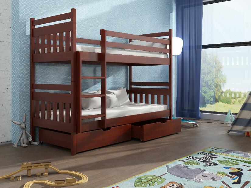 Detská poschodová posteľ 90 cm Aras (calvados)