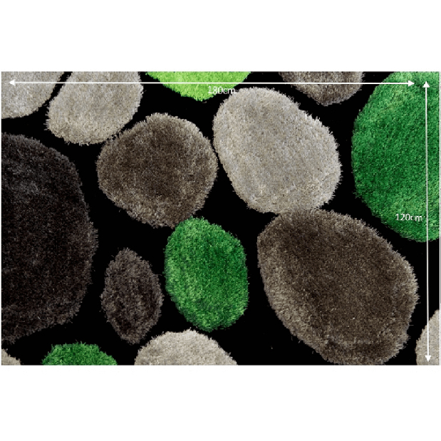 Kusový koberec 120x180 cm Pamela Typ 4 (zelená)