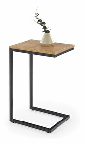 Konferenčný stolík Neta (prirodne drevo + čierna)