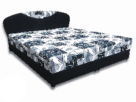 Manželská posteľ 160 cm Island 6 (s penovými matracmi)