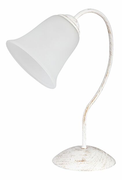 Stolová lampa Fabiola 7260 (antická biela + opálové sklo)