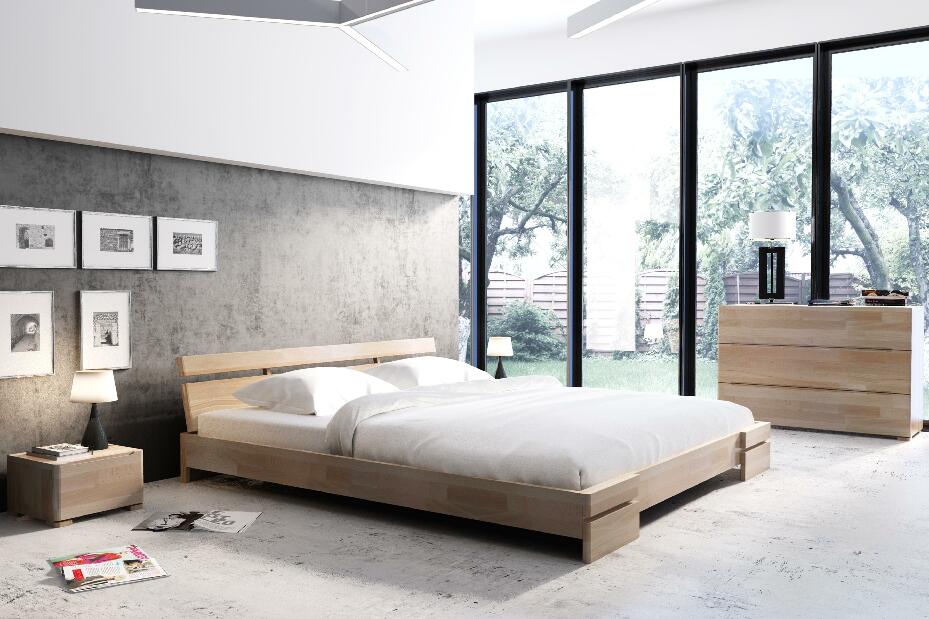 Jednolôžková posteľ 120 cm Naturlig Bavergen (buk) (s roštom)