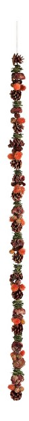 Dekoratívny predmet Jolipa Girlanda (Oranžová)