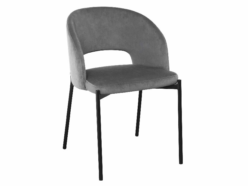 Jedálenská stolička Karta (sivá)