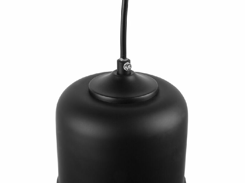 Závesná lampa Pursat (čierna)
