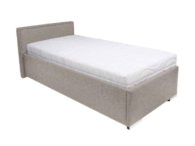 Jednolôžková posteľ 90 cm BRW Anadia (sivá)