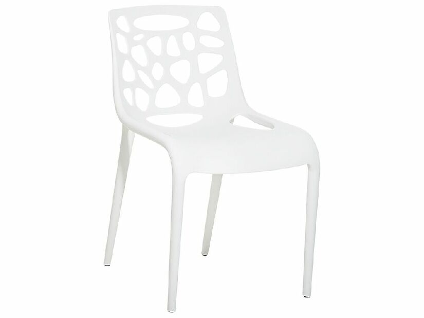 Jedálenská stolička Margam (biela)