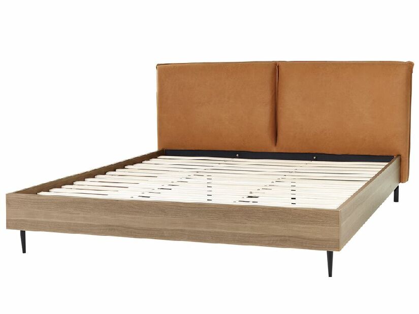 Manželská posteľ 180 cm Limza (hnedá)