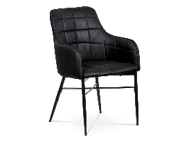 Jedálenská stolička Arbena-9990-BK3 (čierna)