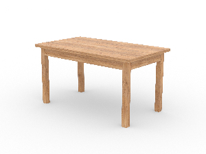 Jedálenský stôl Raviel80 (dub lefkas)