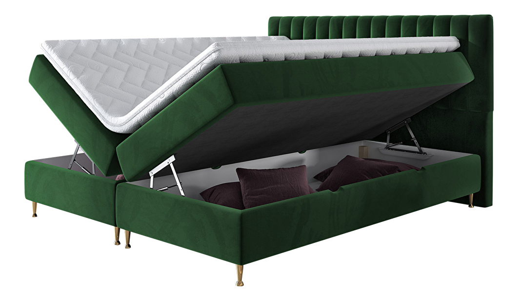 Kontinentálna posteľ 140 cm Rondel (fresh 01)