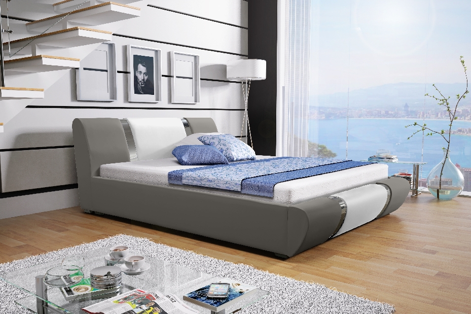 Manželská posteľ 200 cm Ancona (s roštom)