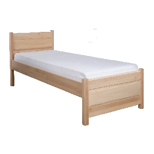 Jednolôžková posteľ 90 cm LK 120 (buk) (masív)