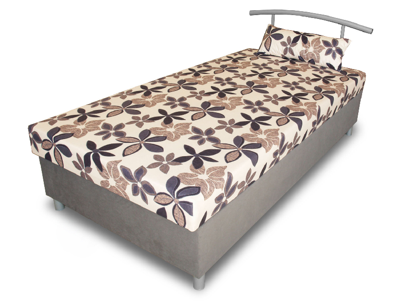 Jednolôžková posteľ (váľanda) 100 cm Benab Elsona 100 (s roštom, matracom a snímateľným vankúšom) *výpredaj