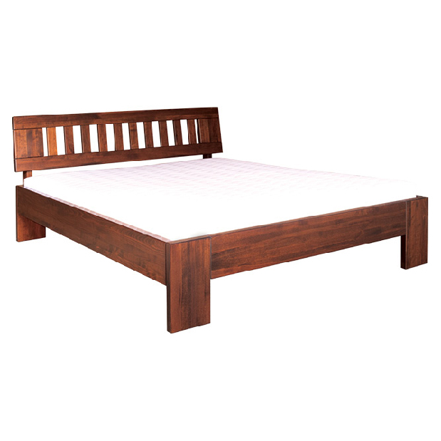 Manželská posteľ 160 cm LK 193 (buk) (masív)