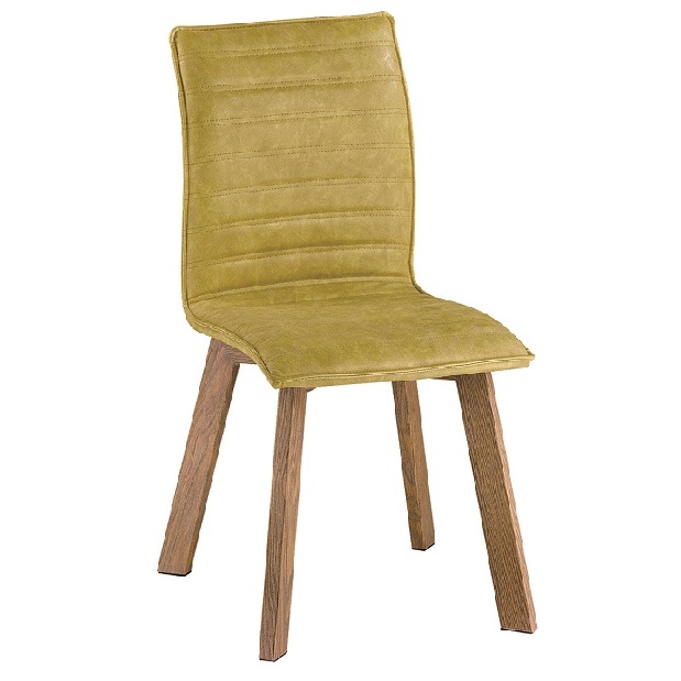 Jedálenská stolička Nastia (zelená ekokoža)