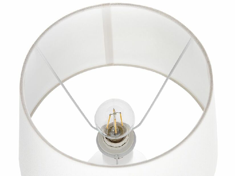 Stolná lampa Lamza (biela)