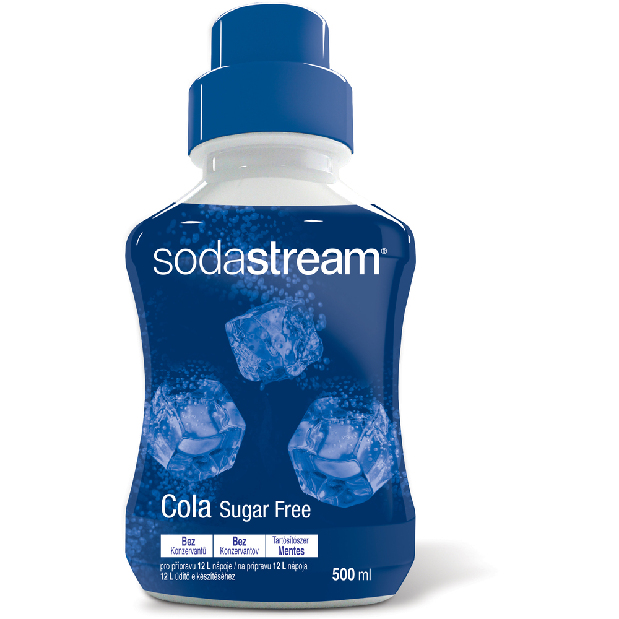Sirup Sodastream COLA SUGAR FREE(Zero) 500ml (čierna)