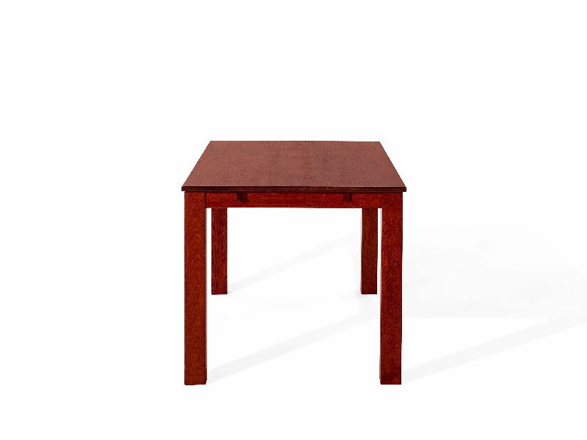 Jedálenský stôl Maximus (pre 8 osôb) (tmavočervená)