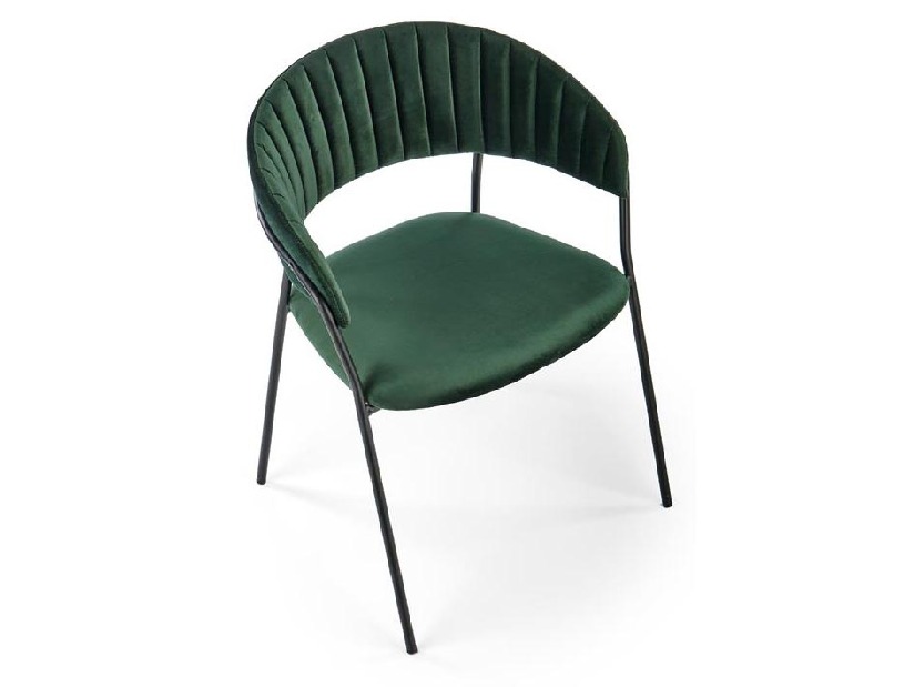 Jedálenská stolička Koti (tmavozelená)
