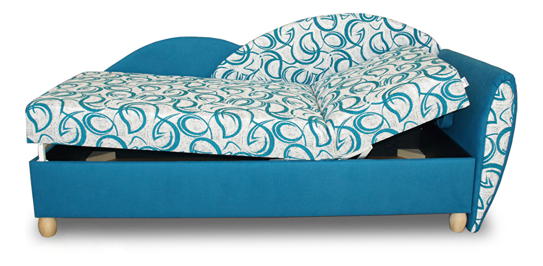 Jednolôžková posteľ (váľanda) 80 cm Benab Relax plus (s roštami a matracom)