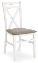 Jedálenská stolička Delmar biela