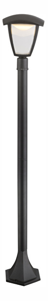Vonkajšie svietidlo LED Delio 31828 (hliník/meď) (čierna + priehľadná)