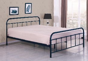 Jednolôžková posteľ 120 cm Lashell 120 (bez matraca) (čierna)