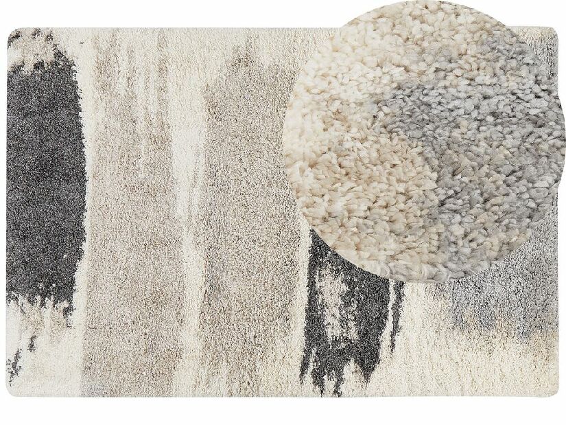 Detský koberec 100 x 160 cm Martie (čiernobiela)