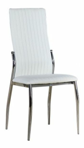 Jedálenská stolička Malisa (biela)