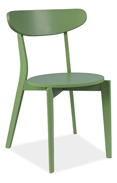 Jedálenská stolička Coral (zelená)