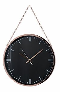 Nástenné hodiny ø 30 cm Bonnie (čierna)