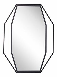 Nástenné zrkadlo Nirza (sivá)