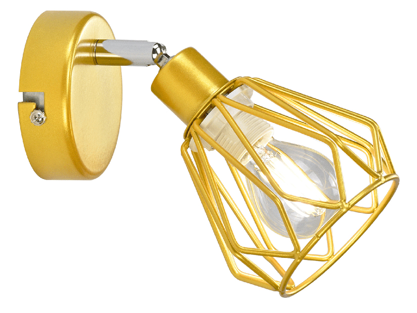 Nástenná lampa Oakley Typ 2 (zlatá)