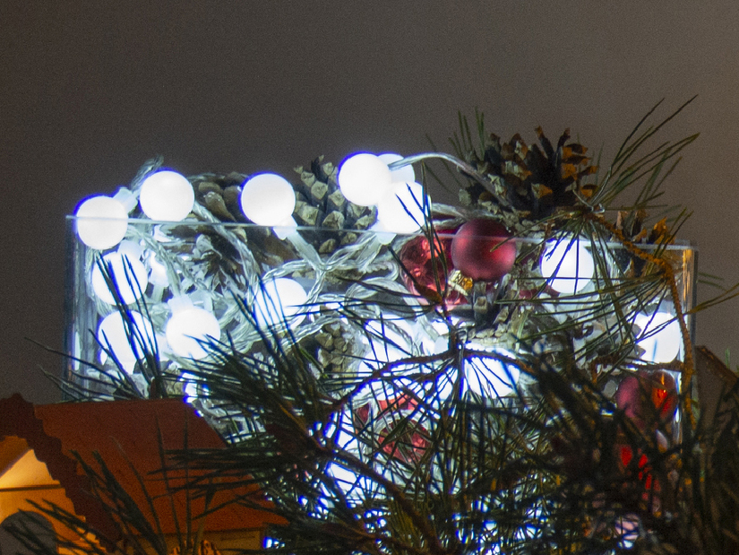 Vianočné osvetlenie reťaz maxi cherry Retlux RXL 282