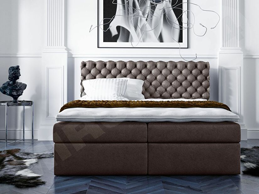Manželská posteľ 180 cm Derro *bazár