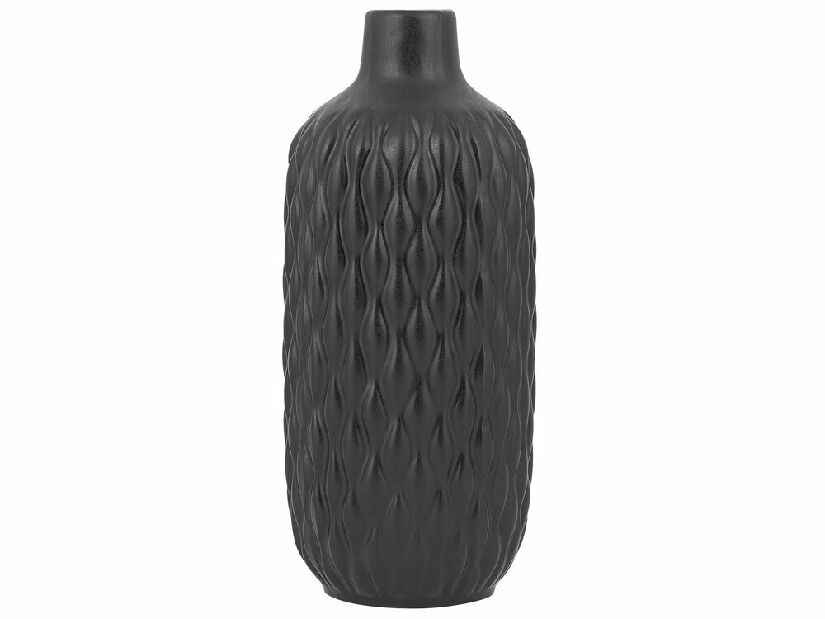 Váza ELON 31 cm (sklolaminát) (čierna)