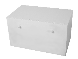 Úložný box Ione (biela)