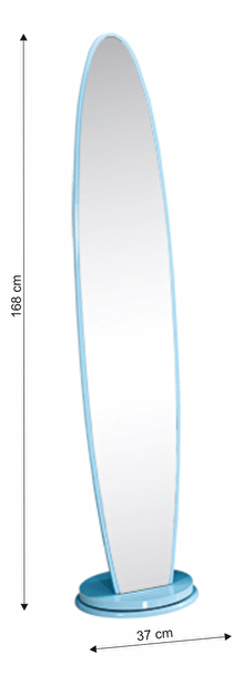 Stojanové zrkadlo NM-622 Tanar (modrá) *výpredaj