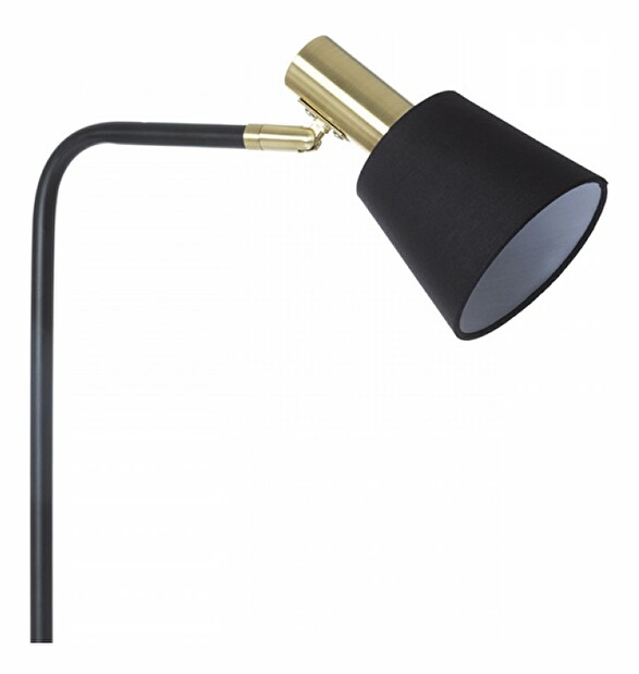 Stojanová lampa Icar 230V E27 15W (čierna + zlatá)