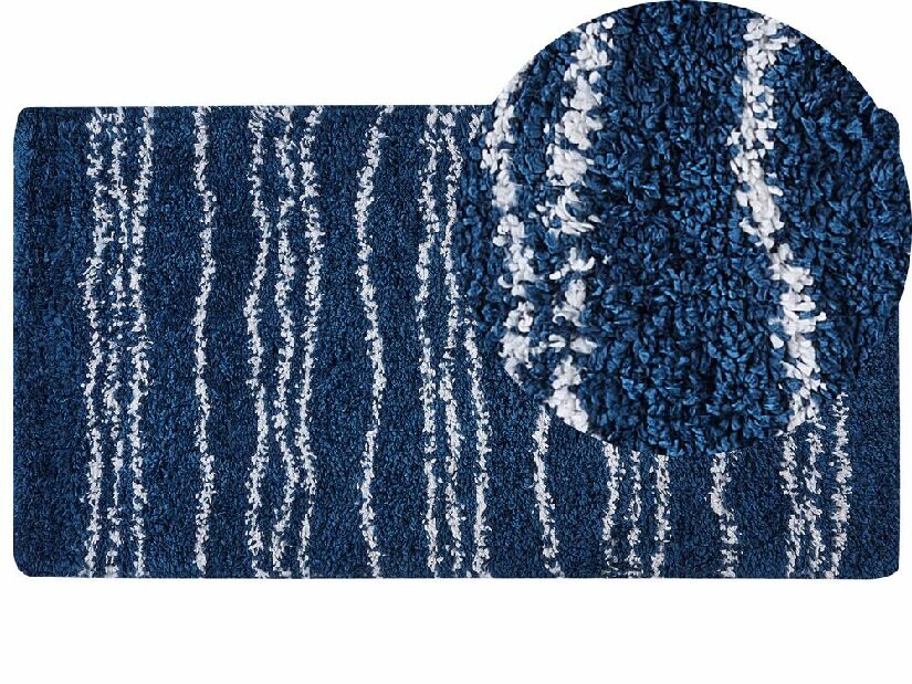 Koberec 80 x 150 cm Tasir (modrá)