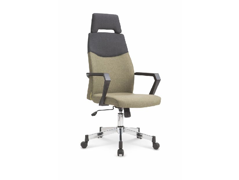 Kancelárska stolička Olaf (zelená + čierna)
